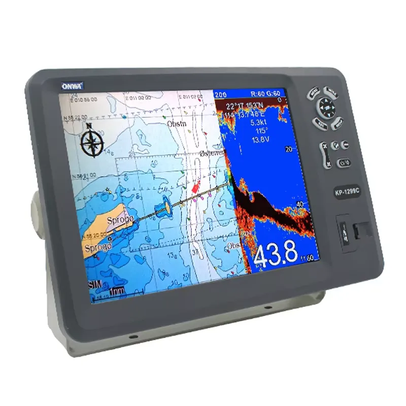 Fishing Boat Gps - Plotter cartografico GPS, ecoscandaglio marino da