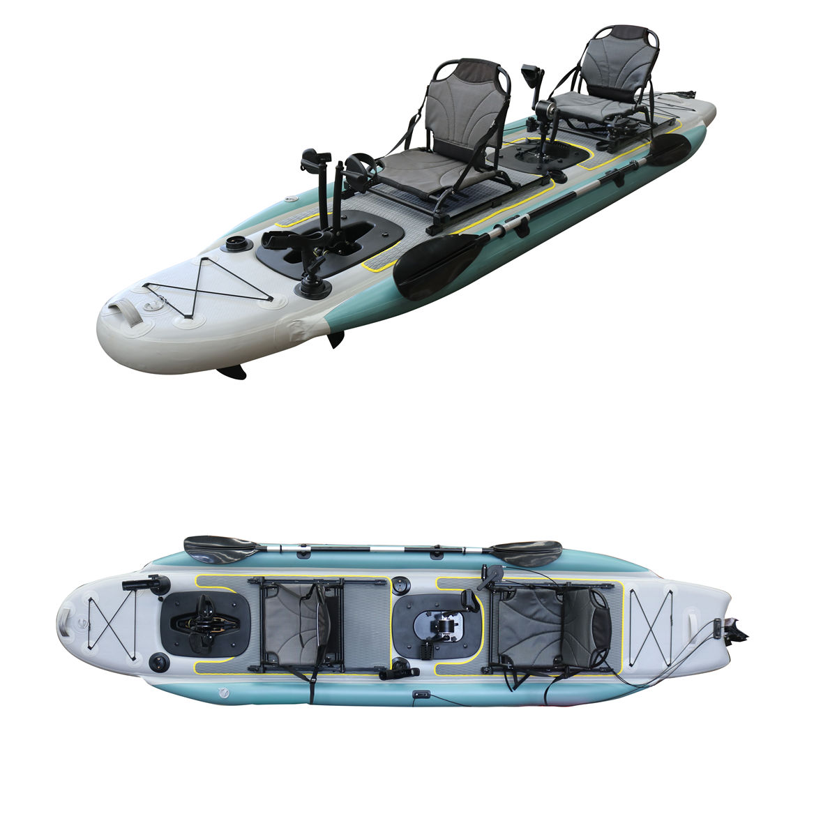 14ft Gonfiabile Canoa Da Pesca - Fishing Boat Seat recensione e prezzo